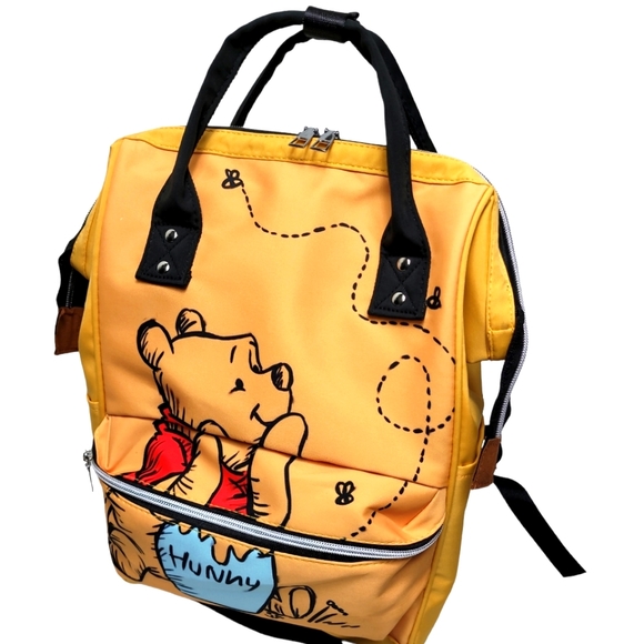 Winnie-the-Pooh Double Zip Lightweight Backpack - Picture 3 of 8